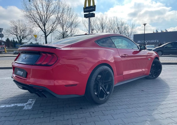 Ford Mustang cena 157300 przebieg: 19000, rok produkcji 2019 z Szczawno-Zdrój małe 497